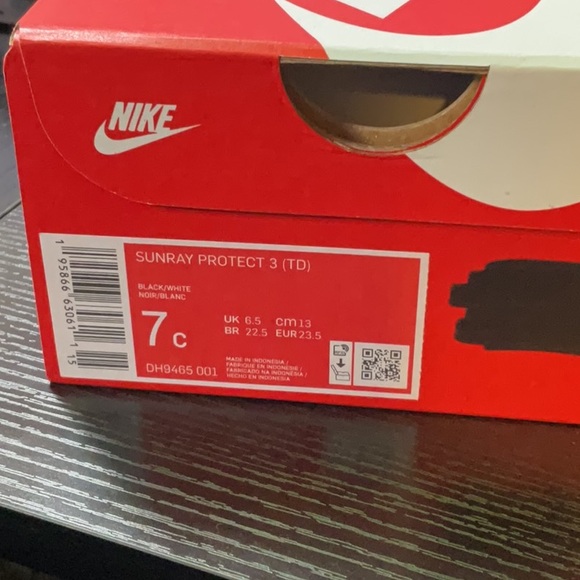 Nike NIB Kids Sunray Protect 3 (TD) Shoe 7c - Picture 9 of 9